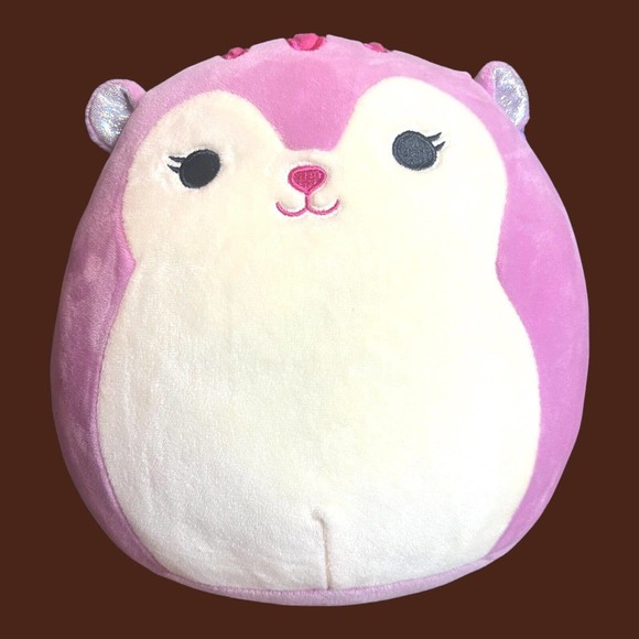 Squishmallow 7-8” Allina The Squirrel AUTHENTIC KellyToy soft plush gift toy NEW - Picture 3 of 7